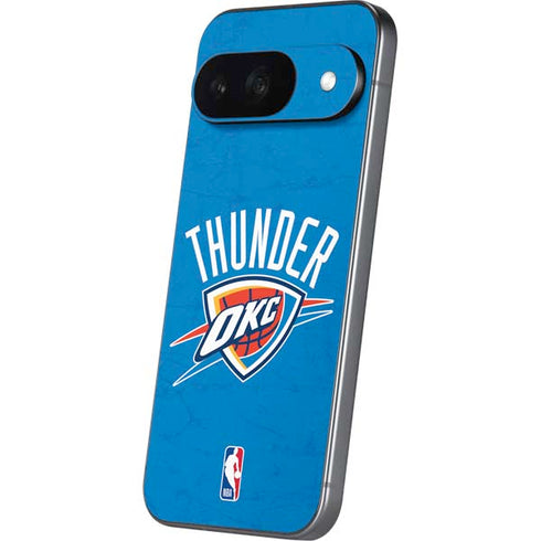 NBA OKC Thunder Distressed Google Pixel 9 Skin